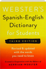 WEBSTER'S SPANISH-ENGLISH DICTIONARY FOR STUDENTS, 3RD EDITION cover