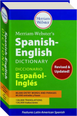 MERRIAM-WEBSTER'S SPANISH-ENGLISH DICTIONARY, REVISED cover