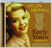 HELEN MERILL: Early Years--The First Four Albums and More, 1952-58 cover