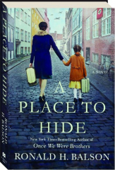 A PLACE TO HIDE cover