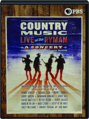 COUNTRY MUSIC: Live at the Ryman cover