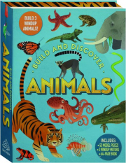 BUILD AND DISCOVER ANIMALS cover