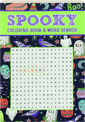 SPOOKY COLORING BOOK & WORD SEARCH