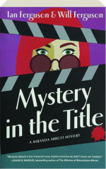 MYSTERY IN THE TITLE cover