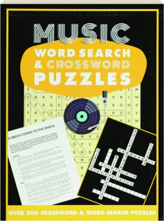 MUSIC WORD SEARCH & CROSSWORD PUZZLES