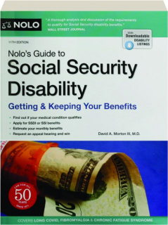 NOLO'S GUIDE TO SOCIAL SECURITY DISABILITY, 11TH EDITION