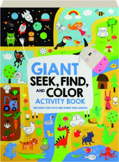 GIANT SEEK, FIND, AND COLOR ACTIVITY BOOK