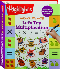 WRITE-ON WIPE-OFF LET'S TRY MULTIPLICATION