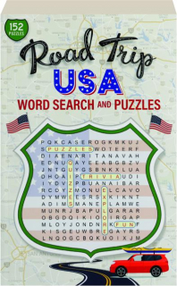 ROAD TRIP USA: Word Search and Puzzles