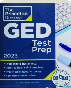 THE PRINCETON REVIEW GED TEST PREP, 2023