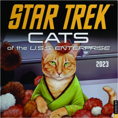 2023 <I>STAR TREK:</I> Cats of the U.S.S. <I>Enterprise</I> Calendar