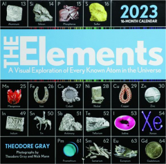 2023 THE ELEMENTS 16-MONTH CALENDAR