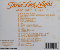 Three Dog Night Greatest Hits Live Hamiltonbook Com