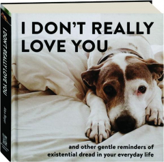 I DON'T REALLY LOVE YOU: And Other Gentle Reminders of Existential Dread in Your Everyday Life