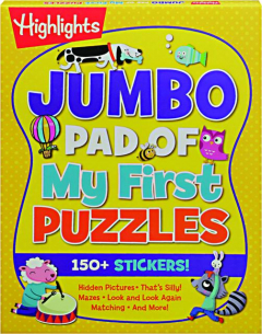<I>HIGHLIGHTS</I> JUMBO PAD OF MY FIRST PUZZLES