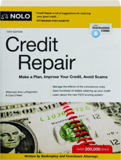 CREDIT REPAIR, 14TH EDITION: Make a Plan, Improve Your Credit, Avoid Scams