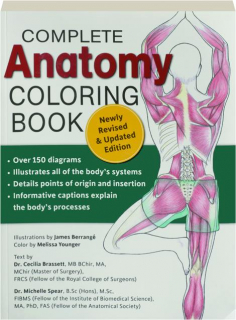COMPLETE ANATOMY COLORING BOOK, REVISED EDITION