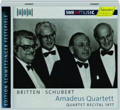 AMADEUS QUARTETT: Quartet Recital 1977