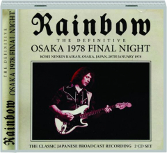 RAINBOW: Osaka 1978 Final Night