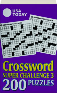 <I>USA TODAY</I> CROSSWORD SUPER CHALLENGE 3