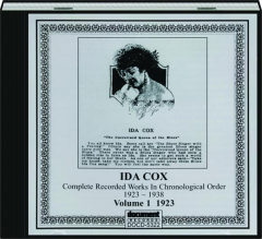 IDA COX, VOLUME 1, 1923