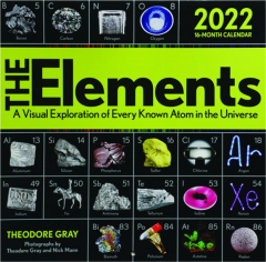 2022 THE ELEMENTS 16-MONTH CALENDAR