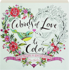 WORDS OF LOVE TO COLOR
