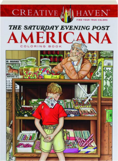 <I>THE SATURDAY EVENING POST</I> AMERICANA COLORING BOOK