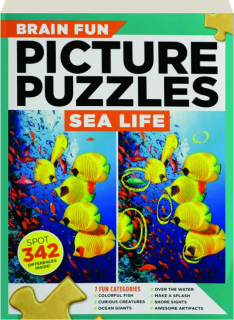 BRAIN FUN PICTURE PUZZLES SEA LIFE