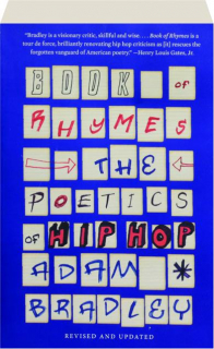 BOOK OF RHYMES: The Poetics of Hip Hop