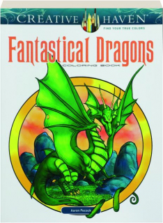 CREATIVE HAVEN FANTASTICAL DRAGONS COLORING BOOK