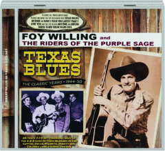 FOY WILLING AND THE RIDERS OF THE PURPLE SAGE: Texas Blues
