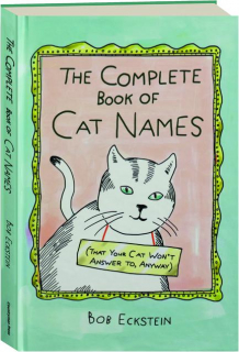 THE COMPLETE BOOK OF CAT NAMES