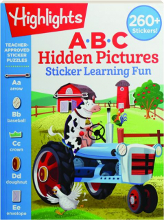 <I>HIGHLIGHTS</I> A-B-C HIDDEN PICTURES STICKER LEARNING FUN