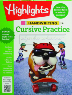 <I>HIGHLIGHTS</I> HANDWRITING CURSIVE PRACTICE