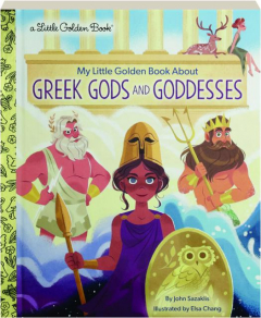 MY LITTLE GOLDEN BOOK ABOUT GREEK GODS AND GODDESSES