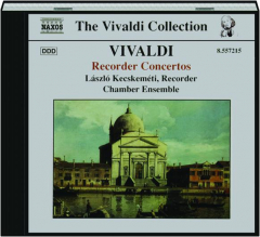 VIVALDI: Recorder Concertos