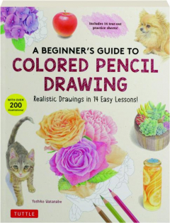 A BEGINNER'S GUIDE TO COLORED PENCIL DRAWING: Realistic Drawings in 14 Easy Lessons!