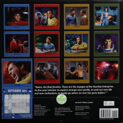 2024 STAR TREK CALENDAR - HamiltonBook.com