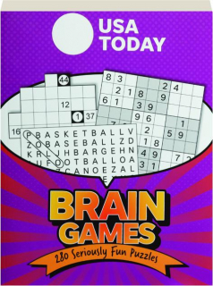 <I>USA TODAY</I> BRAIN GAMES: 280 Seriously Fun Puzzles