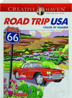ROAD TRIP USA COLOR BY NUMBER