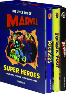 THE LITTLE BOX OF MARVEL, COLLECTION 2: Avengers, Fantastic Four, X-Men