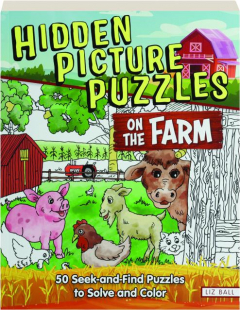 HIDDEN PICTURE PUZZLES ON THE FARM