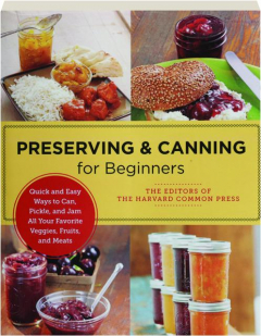 PRESERVING & CANNING FOR BEGINNERS