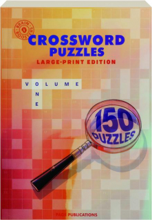 BRAIN BOOSTERS CROSSWORD PUZZLES LARGE-PRINT EDITION, VOLUME ONE