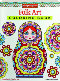 FOLK ART COLORING BOOK
