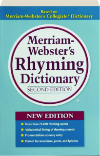MERRIAM-WEBSTER'S RHYMING DICTIONARY, SECOND EDITION