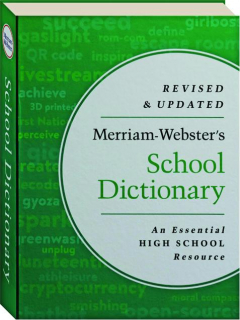 MERRIAM-WEBSTER'S SCHOOL DICTIONARY, REVISED