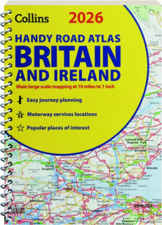 2026 COLLINS HANDY ROAD ATLAS BRITAIN & IRELAND