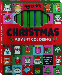 MARKERIFIC CHRISTMAS ADVENT COLORING